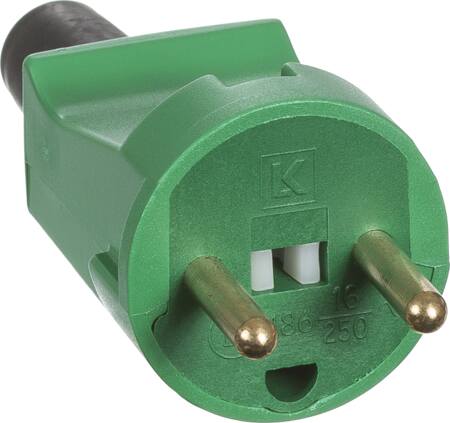 Lauritz Knudsen Stikprop Rund U/J 186 Grøn