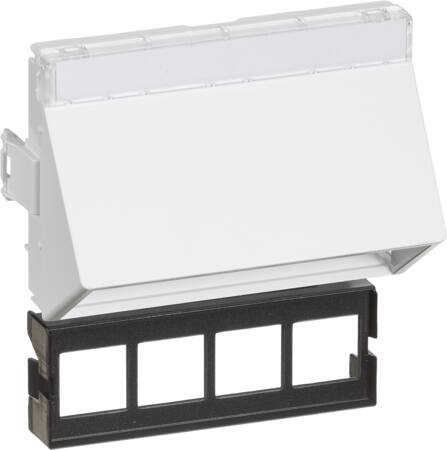 Lauritz Knudsen Udtag Lk 4Xrj45 T8 Clicline Hvid