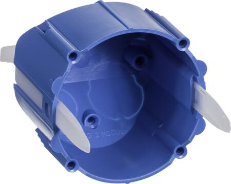 Lauritz Knudsen Opus74 Dåse Forfra 1M Blå