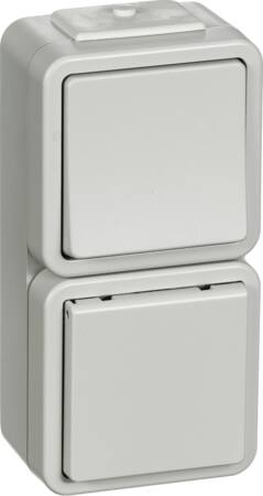 Lauritz Knudsen Opus73 Afbryder+Stikk Lg