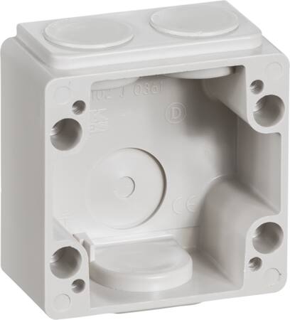 Lauritz Knudsen Dreje Afbryder Underlag 2 Blank