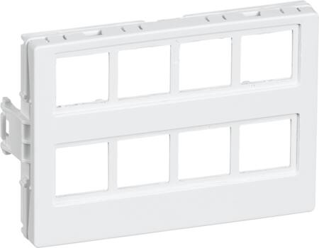 Lauritz Knudsen Udtag Lk 8Xrj45 T7 Clicline Hvid