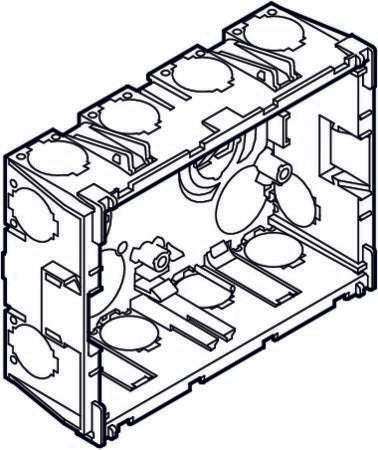 Lauritz Knudsen Clicline Kanaldåse 2M