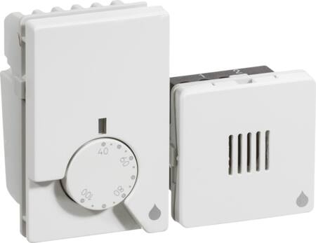 Lauritz Knudsen Fuga Hygrostat M/Rumføler Hv