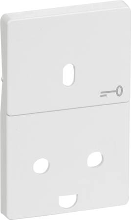 Lauritz Knudsen Fuga Afdækn 1,5M Stik+Nøgl Hv