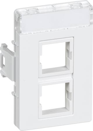 Lauritz Knudsen Udtag Systimax 2Xrj45 T5 Hv