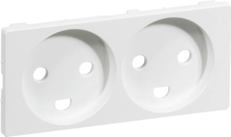 Lauritz Knudsen Fuga Afdækn Stikk 2M Mj Hv