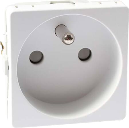 Lauritz Knudsen Fuga Stikk 2P M/Pin-Jord 1M Hv