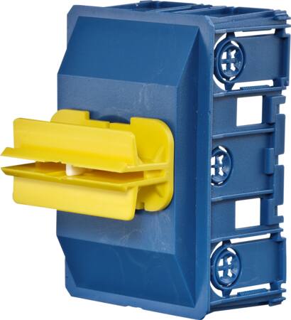 Hager Kanaldåse F/Stikkontakt Br Gul