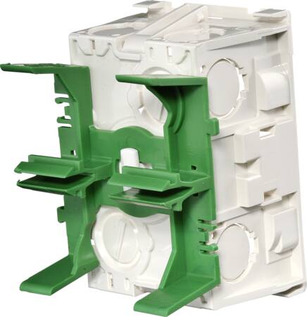 Hager Clipsdåse Dob.Clic Sc2 Br Grøn