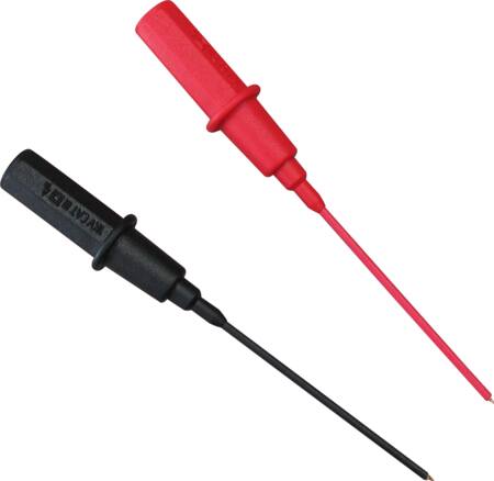 Elma Instruments Prøvepind Sort Tynd F/4Mm Stik