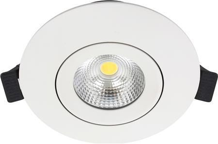 Nordtronic Velia Eco - 6 Stk., Mat Hvid,  Cct Skift