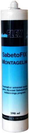 Sabetoflex Sabetofix Universal Montagelim Rød