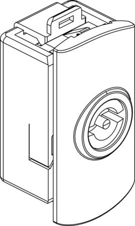 Cubic Skilt Med Dobbeltfliget Lås, 5 Mm