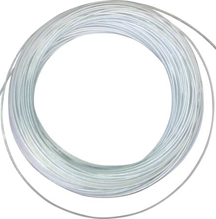 Denwire Wire Pp-Plast Forhudning 2,3Mm Hvid 100M - 100 Meter
