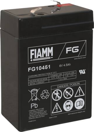 Fiamm Fiamm Blybatteri 6V/4,5Ah