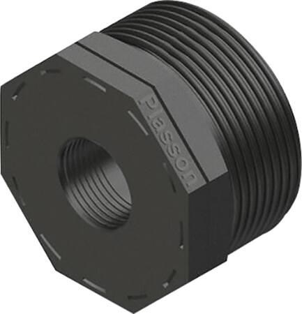 Plastline Push-In  Nippel Muffe 1 1/2" X 3/4"