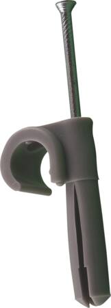 Solar Plus Plugclip 8-10Mm Grå Med Søm - 100 Stk.