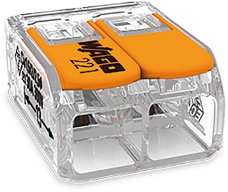 Wago Wago Samlemuffe 2X0,5-6Mm2 Transparent - 50 Stk.