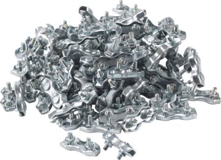 Denwire Pladewirelås 3Mm Duplex - 100 Stk.