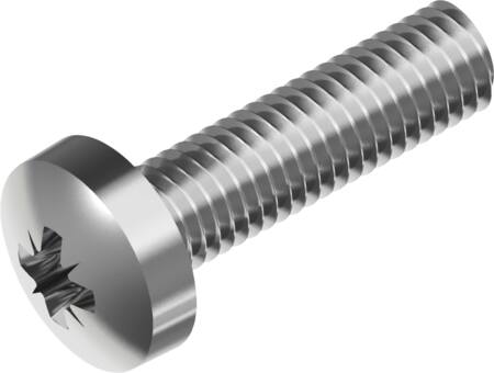 Wasi Maskinskrue 5X20Mm A4 Ph Pz2 Din 7985 Z - 500 Stk.