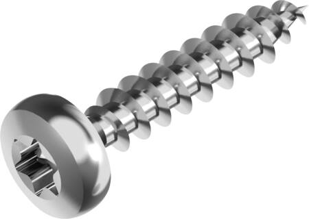 Wasi Spunskrue 4,0X12Mm A2 Ph Tx20 - 500 Stk.