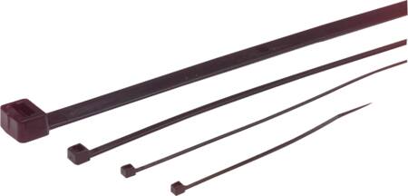 Hellermanntyton Binder Sort 4,6X275 (100) Lk2A - 100 Stk.