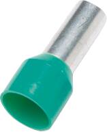 Nelco Terminalrør Grøn 6,0/12 - 100 Stk.