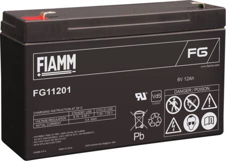 Fiamm Fiamm Blybatteri 6V/12Ah