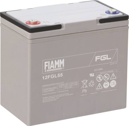 Fiamm Fiamm 10 Års Blybatteri 12V/55Ah.