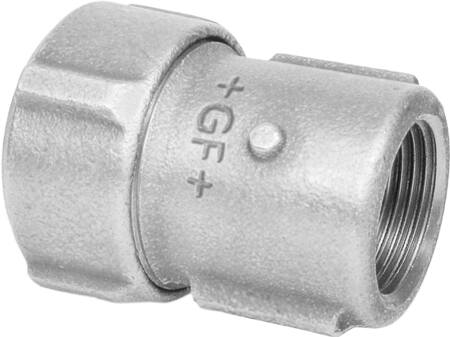 Gf Georg Fischer Primofit Overgangsmuffe 1/2-1/2 R.Gevind