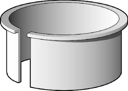 Gpa Støttebøsn. Tyndvæg. Pe 110Mm