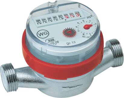 Nordic Aqua Solutions Vandmåler Etw Varm Qn1,5 Q3=2,5 Lgd=80Mm