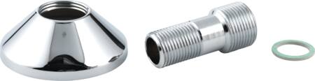 Solar Lige Tilgangsstk 3/4"X1/2" 60 Mm M/Roset