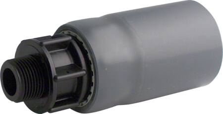 Plastline Ovg. 40 - 11/4" T. Indførbøj. 63Mm