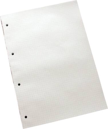 Solar Standardblok A4 Kvadreret 5 Stk