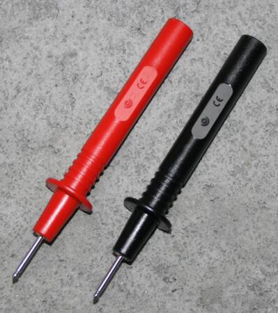 Elma Instruments Prøvepinde Rød/Sort F/4Mm Stik