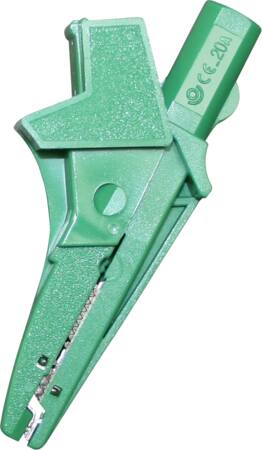 Elma Instruments Krokodillenæb Grøn F/4Mm Stik