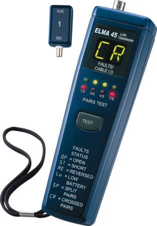 Elma Instruments Kabeltester Lan 45 Utp/Coax