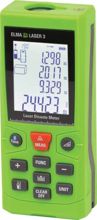 Elma Instruments Afstandsmåler Laser 3 80M