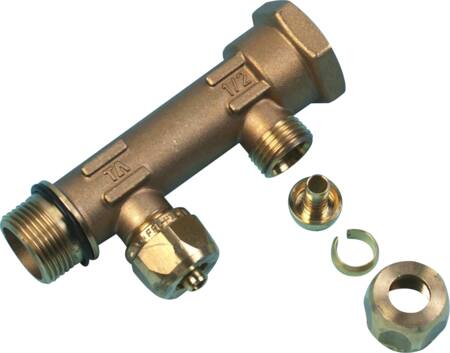 Uponor Ford.Rør Fast Mf 3/4 3X15 Pex