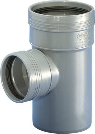 Wavin Wavin Pp 40/40X88,5Gr Grenrørgrå