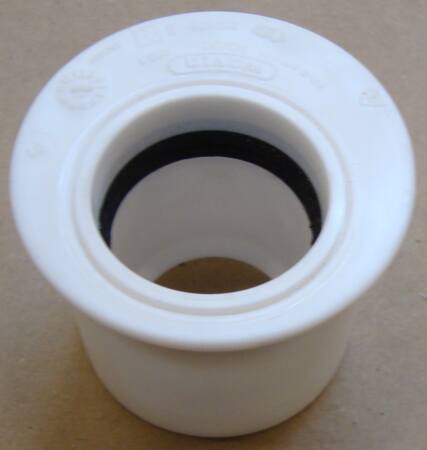 Wavin Wavin Pp 50/32  Reduktionkort Hvid