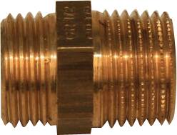 Wavin ½ X ½ Overg.Nippel. Omløb/ Rørgevind