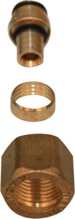 Wavin 16 X ½" Wavin Alu Kobl. T Wavin ½ Nippel