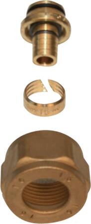 Wavin 16X3/4" Alu / Pex Koblingssæt