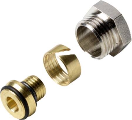 Wavin Alupex Koblingssæt 16 X 2,0 X 1/2".