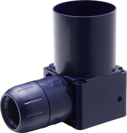 Wavin Pushfit Koblingsdåse, Type 5 Ø15 X 1/2".