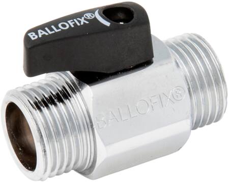 Broen Ballofix 1/2" Nippel/Nippel Med Greb