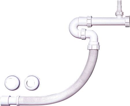 Intra Juvel Vandlås 1½" X 40/50 Mm Fleksibel Slange